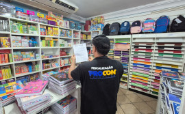 Procon Tocantins encontra variação de 348% nos materiais escolares em Palmas