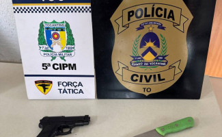 Polícia Civil do Tocantins prende em flagrante suspeito de roubo e furto em Tocantinópolis