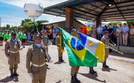 Governador Wanderlei Barbosa participa da passagem de comando do 13º BPM em São Félix do Tocantins e entrega R$ 3,5 milhões em investimentos para a unidade