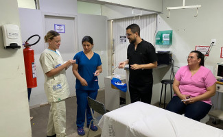 Hospital Regional de Miracema promove blitz educativa voltada à saúde mental dos servidores