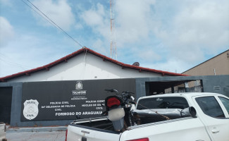 Polícia Civil recupera motocicleta furtada em Gurupi durante ação em Formoso do Araguaia