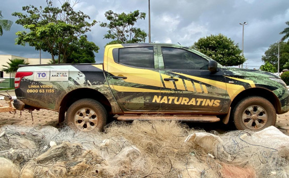 Naturatins intensifica fiscalização e apreende 6,8 mil metros de redes na Operação Piracema 2025/2026