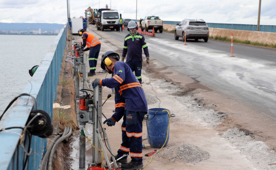 Governo do Tocantins inicia serviços noturnos de Siga e Pare na ponte entre Palmas e Luzimangues a partir desta quarta-feira, 21