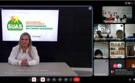 Governo do Tocantins realiza reunião virtual para orientações sobre o preenchimento do Censo Suas