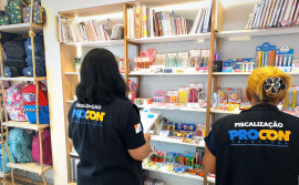 Em Paraíso, Procon Tocantins encontra variação de até 277% nos preços de materiais escolares