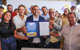 Com investimento de quase R$ 15 milhões, governador Wanderlei Barbosa assina Ordem de Serviço para reforçar sinalização e segurança viária em 26 municípios
