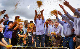 Governador Wanderlei Barbosa destaca força produtiva do Tocantins durante Abertura Nacional da Colheita da Soja, em Porto Nacional