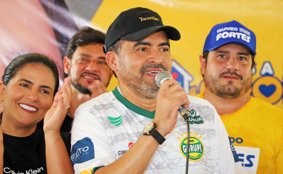 Governador Wanderlei Barbosa anuncia R$ 3 milhões para clubes de futebol da primeira divisão e autoriza obras da cobertura do Estádio Resendão, em Gurupi