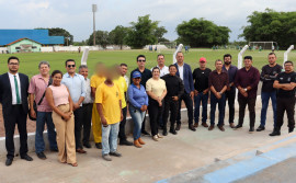 Reforma de estádio em Guaraí conta com mão de obra carcerária pelo Projeto Recomeçar 