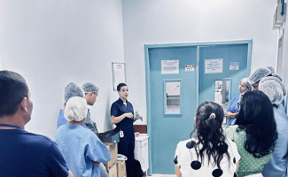 Hospital Regional de Augustinópolis treina profissionais sobre o uso de perfurador pneumático