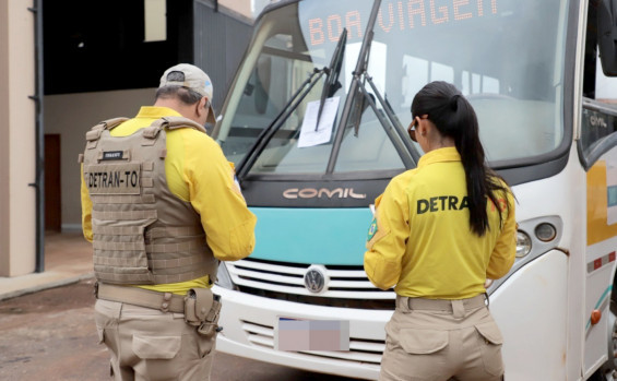 Detran/TO inicia vistoria dos transportes escolares do 1º semestre de 2026 