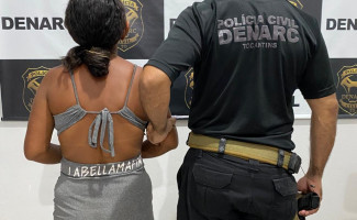 Em Araguaína, mulher é presa pela Polícia Civil suspeita de tráfico de drogas na região da “Feirinha”