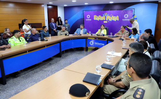 Governo do Tocantins fortalece segurança durante o Carnaval 2026 com atuação integrada e tecnologia de reconhecimento facial em Palmas