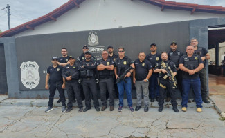 Operação Protetor: Polícia Civil cumpre três mandados de busca e prende homem por posse irregular de arma de fogo em Formoso do Araguaia