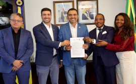 Governador Wanderlei Barbosa firma cooperação institucional com Tribunal de Contas de Angola para projetos de ensino, pesquisa e extensão