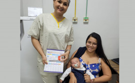 SES/TO inicia vacinação contra bronquiolite em recém-nascidos no Hospital Dona Regina