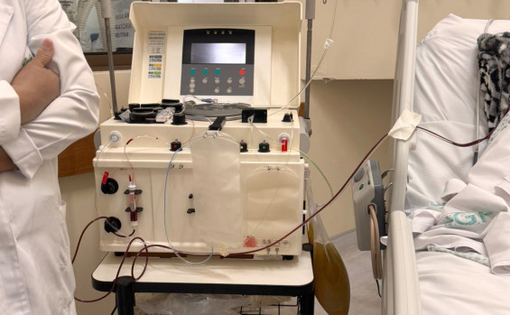 SES/TO realiza primeira plasmaférese pelo SUS no Tocantins no Hospital Geral de Palmas