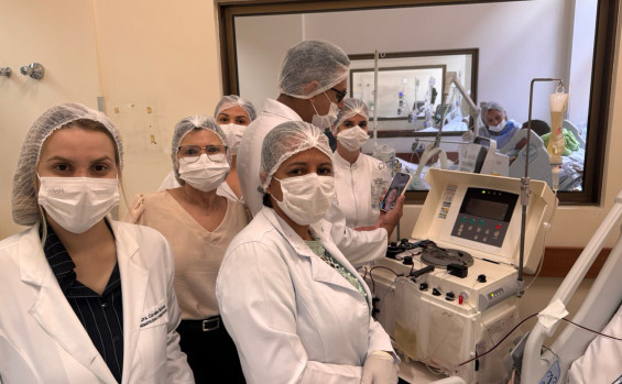 SES/TO realiza primeira plasmaférese pelo SUS no Tocantins no Hospital Geral de Palmas