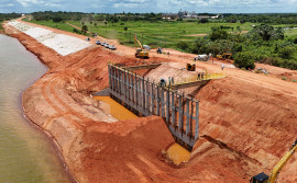 Governo do Tocantins avança na recuperação da Barragem Taboca I e prevê entrega para abril