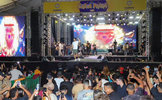 Governo do Tocantins abre CarnaPraça com reforço de incentivo ao turismo, à cultura e ao desenvolvimento econômico
