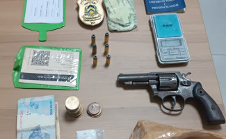 Polícia Civil prende dois suspeitos de tráfico de drogas e porte ilegal de arma de fogo na região sul de Palmas