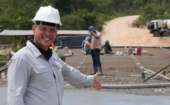 Governo do Tocantins avança nas obras da Ponte Caracol, no Jalapão, com 75% de execução e entrega prevista para abril