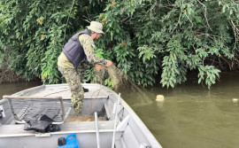 Naturatins apreende mais de 12 mil metros de redes durante o feriado de carnaval