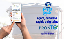 Governo do Tocantins facilita adesão ao programa Água na Caixa com solicitação on-line pelo Portal de Serviços