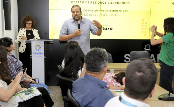 Governo do Tocantins firma acordo com ONG para destinação ambientalmente adequada de resíduos eletroeletrônicos
