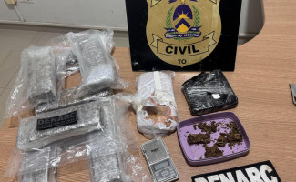 Polícia Civil prende professor universitário e apreende quase 10 kg de drogas em Araguaína