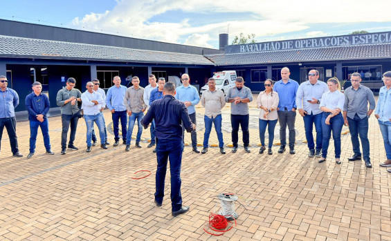 Casa Militar do Tocantins promove curso inédito sobre técnicas de varredura e noções de explosivos 