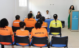 Seciju promove curso de Corte e Costura para custodiadas da Unidade Penal Feminina de Palmas