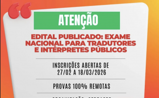 Ministério do Empreendedorismo publica edital para certificação de Tradutores e Intérpretes Públicos

