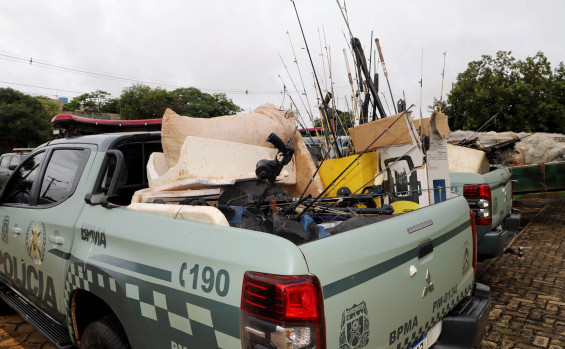 Governo do Tocantins apresenta balanço da Operação Piracema 2025/2026 com quase 40 mil metros de redes apreendidas