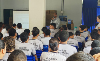 Delegado regional de Gurupi ministra palestras educativas de conscientização sobre violência contra a mulher a estudantes do ensino médio de Peixe e São Valério