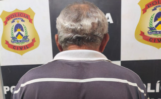 No sul do estado, Polícia Civil prende idoso de 65 anos por estupro de vulnerável contra a neta