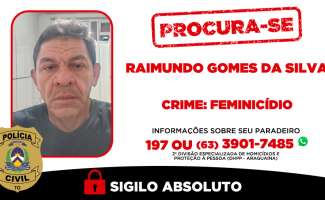 Polícia Civil conclui inquérito e indicia esposo da vítima como autor do crime de feminicídio em Araguaína