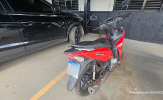 Polícia Civil recupera motocicleta furtada poucas horas após crime em Miracema