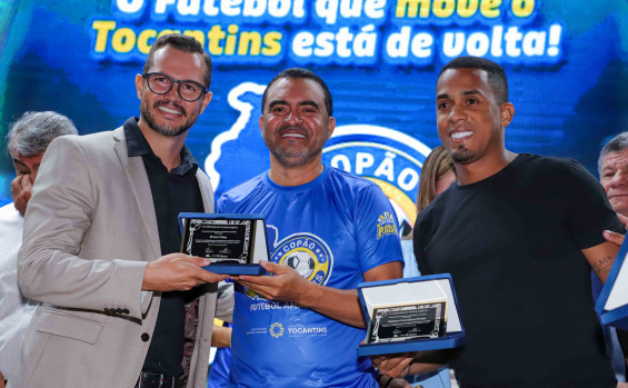 Governador Wanderlei Barbosa lança 5ª edição do Copão Tocantins com equipes de 130 municípios e R$ 240 mil em premiações