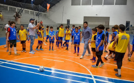 Governo do Tocantins amplia acesso ao esporte e inaugura nova unidade da Escolinha Nilton Santos em Paraíso