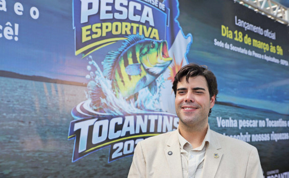Governador Wanderlei Barbosa lança 1º Circuito Tocantinense de Pesca Esportiva com expectativa de movimentar R$ 50 milhões e atrair 15 mil pessoas