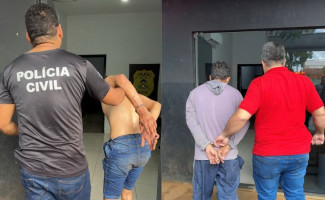 Polícia Civil prende dois suspeitos de homicídio qualificado ocorrido no início do ano em Palmas