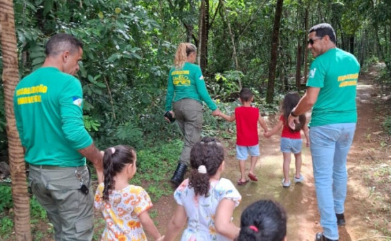 Naturatins promove ações educativas em alusão ao Dia Mundial da Água no Parque Estadual do Cantão 