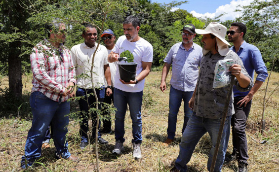 Semana da Água inicia com apresentação do projeto Plantando Água e ações de preservação de nascentes