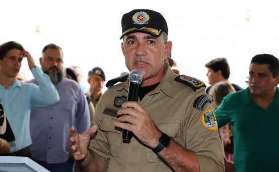 Em Araguaína, governador Wanderlei Barbosa inaugura sede do Comando Regional de Policiamento e entrega equipamentos à corporação 
