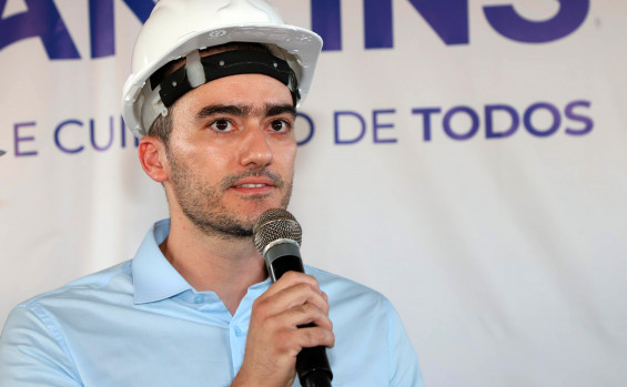 Governador Wanderlei Barbosa vistoria construção do Case de Araguaína, com investimento de cerca de R$ 19 milhões