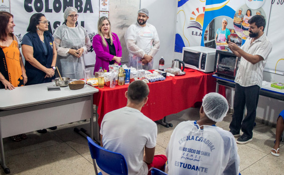 Governo do Tocantins promove Oficina de Chocolates de Páscoa no Case, do Taquari