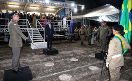 Governador do Tocantins Wanderlei Barbosa participa da passagem de comando da Polícia Militar e destaca redução de 37% da criminalidade no estado