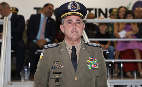 Governador do Tocantins Wanderlei Barbosa participa da passagem de comando da Polícia Militar e destaca redução de 37% da criminalidade no estado