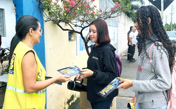 Detran Tocantins intensifica educação no trânsito e orienta mais de 12 mil pessoas em março